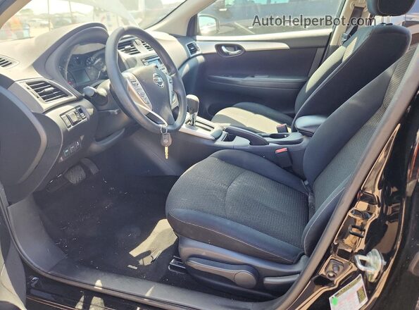 3N1AB7AP2HY342024 2017 NISSAN SENTRA Black Vista interior delantera