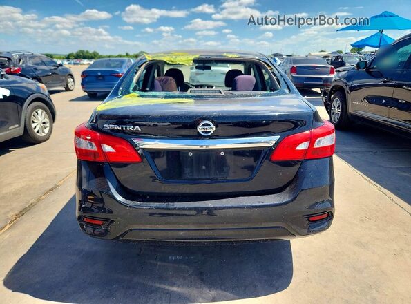 3N1AB7AP2HY342024 2017 NISSAN SENTRA Black Vista trasera