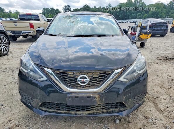 3N1AB7AP2HY361589 2017 NISSAN SENTRA Черный Вид спереди
