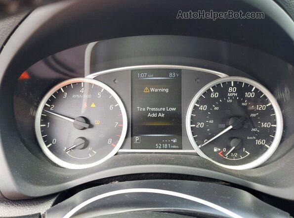 3N1AB7AP2HY361589 2017 NISSAN SENTRA Черный Вид щитка приборов