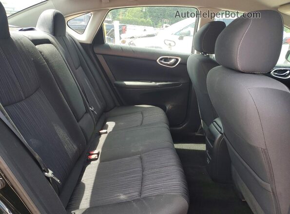 3N1AB7AP2HY361589 2017 NISSAN SENTRA Черный Вид задних сидений