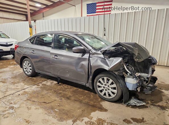 3N1AB7AP2HY364296 2017 NISSAN SENTRA Gray Front right