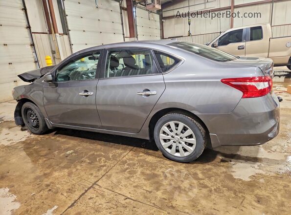 3N1AB7AP2HY364296 2017 NISSAN SENTRA Gray Rear left