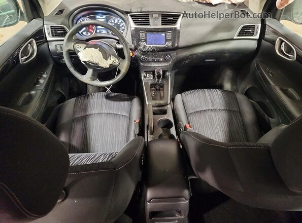3N1AB7AP2HY364296 2017 NISSAN SENTRA Gray Dashboard view