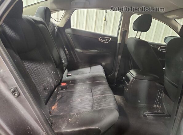 3N1AB7AP2HY364296 2017 NISSAN SENTRA Gray Rear seats view