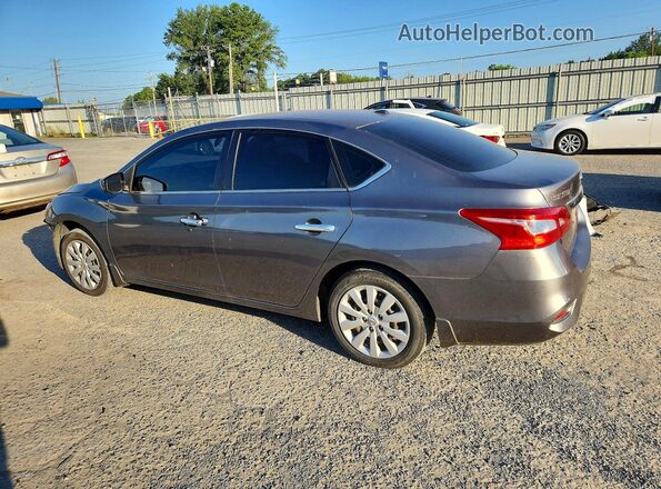 3N1AB7AP2HY368798 2017 NISSAN SENTRA Charcoal Задня ліва чверть