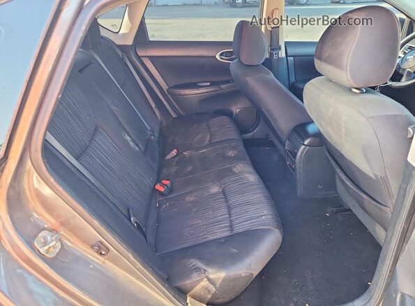 3N1AB7AP2HY368798 2017 NISSAN SENTRA Charcoal Вид задніх сидінь