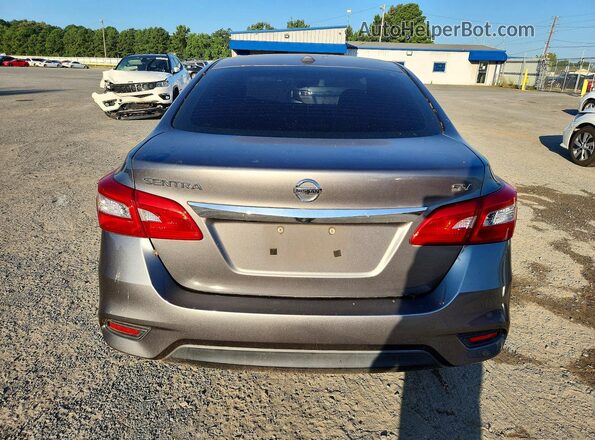 3N1AB7AP2HY368798 2017 NISSAN SENTRA Charcoal Вид ззаду