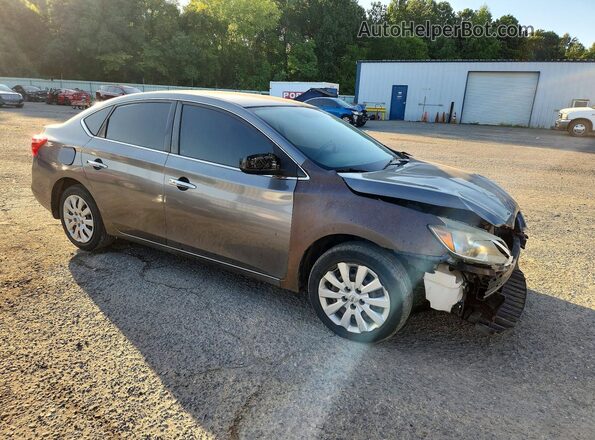 3N1AB7AP2HY368798 2017 NISSAN SENTRA Charcoal Передня права чверть
