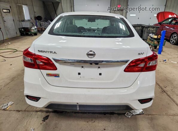 3N1AB7AP2HY371104 2017 NISSAN SENTRA White Հետևի տեսք