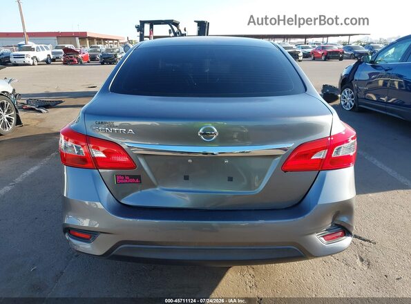 3N1AB7AP2HY384628 2017 NISSAN SENTRA Gray 