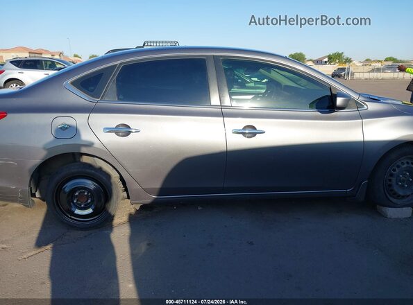 3N1AB7AP2HY384628 2017 NISSAN SENTRA Gray Панорамний вид салону 360°