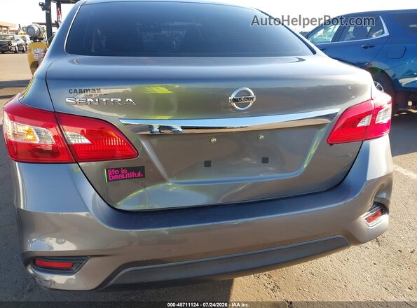 3N1AB7AP2HY384628 2017 NISSAN SENTRA Gray 