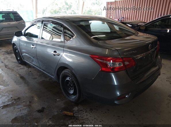 3N1AB7AP2HY386475 2017 NISSAN SENTRA Серый Задняя левая четверть