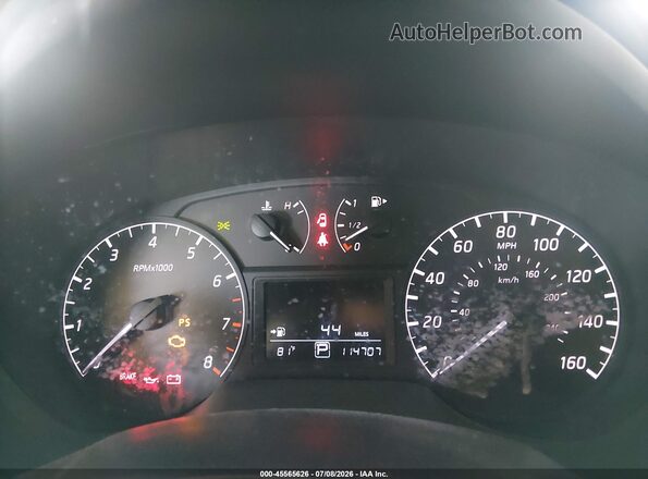 3N1AB7AP2HY386475 2017 NISSAN SENTRA Серый Вид задних сидений