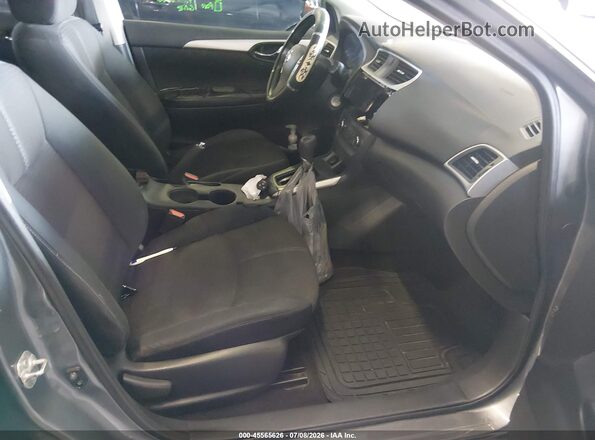 3N1AB7AP2HY386475 2017 NISSAN SENTRA Серый Вид салона спереди