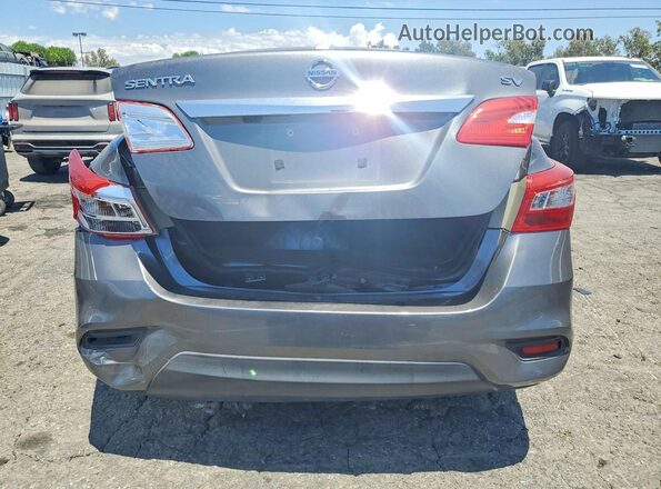 3N1AB7AP2HY386878 2017 NISSAN SENTRA Gray Հետևի տեսք