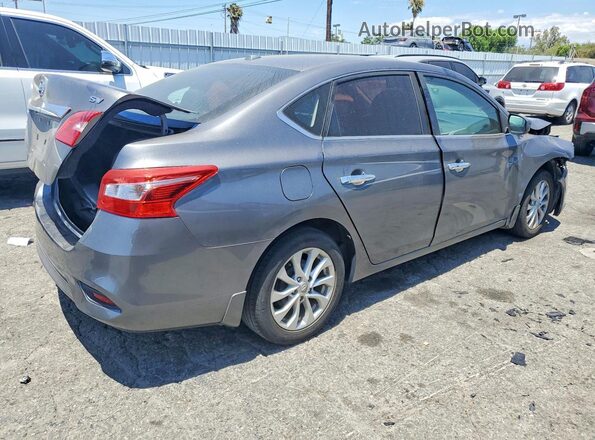 3N1AB7AP2HY386878 2017 NISSAN SENTRA Gray Հետևի աջ