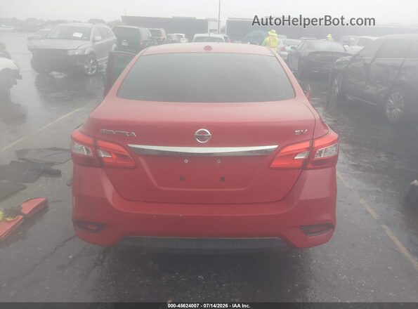 3N1AB7AP2JL617913 2018 NISSAN SENTRA Красный 
