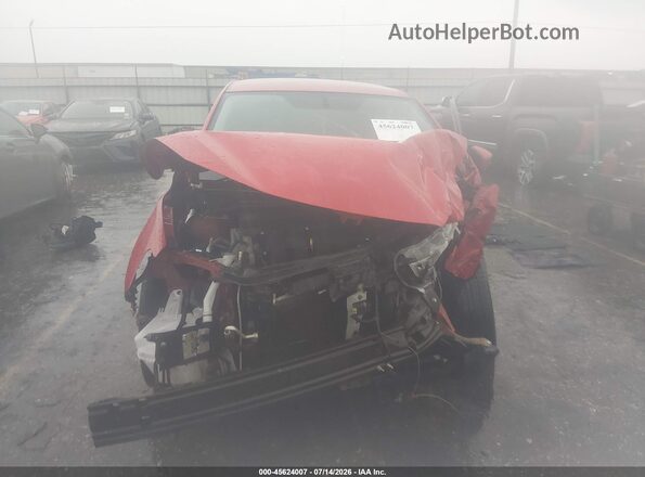3N1AB7AP2JL617913 2018 NISSAN SENTRA Красный Вид панели приборов