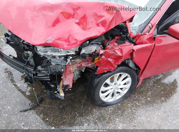 3N1AB7AP2JL617913 2018 NISSAN SENTRA Красный Вид спереди