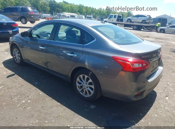 3N1AB7AP2JL634372 2018 NISSAN SENTRA Gray Հետևի ձախ