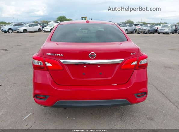 3N1AB7AP2JL663936 2018 NISSAN SENTRA Red 