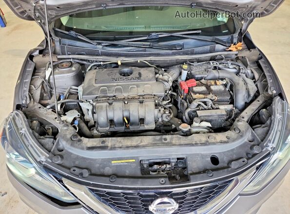 3N1AB7AP2JY216512 2018 NISSAN SENTRA Charcoal Vista interior trasera