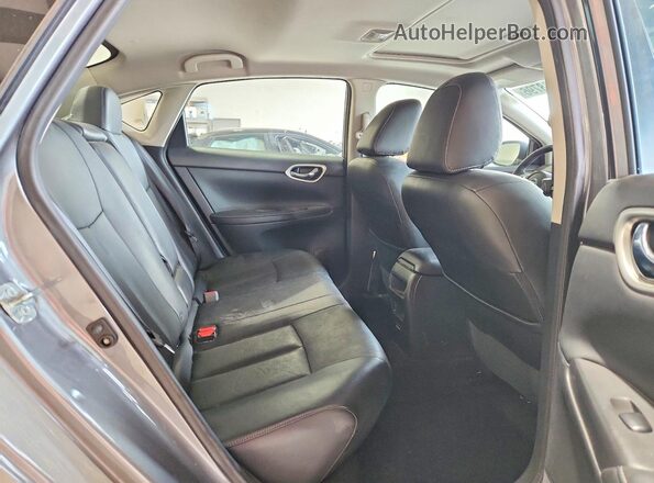 3N1AB7AP2JY216512 2018 NISSAN SENTRA Charcoal Vista de los asientos traseros
