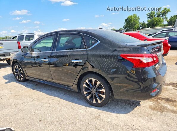 3N1AB7AP2JY216980 2018 NISSAN SENTRA Black Rear left