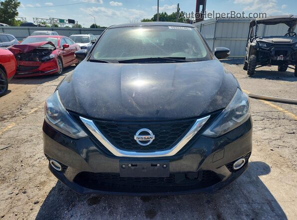 3N1AB7AP2JY216980 2018 NISSAN SENTRA Black Front view