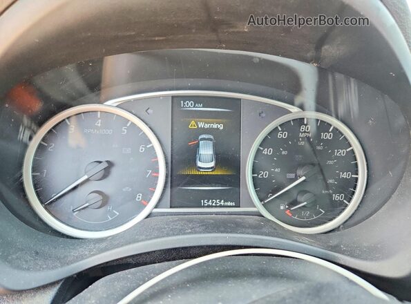 3N1AB7AP2JY216980 2018 NISSAN SENTRA Black Instrument cluster view