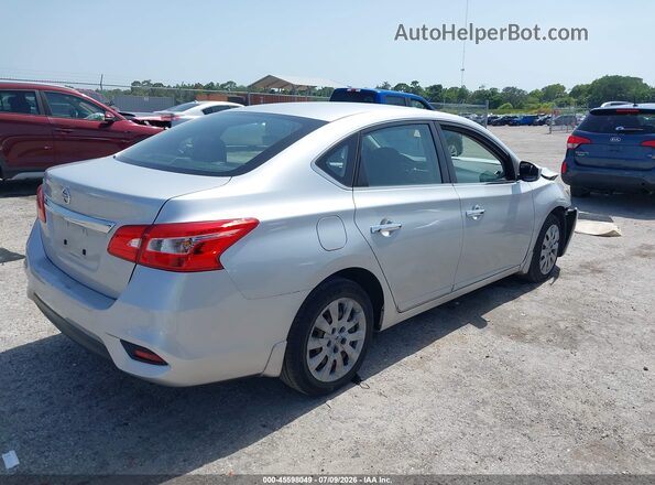 3N1AB7AP2JY232743 2018 NISSAN SENTRA Silver Задня права чверть