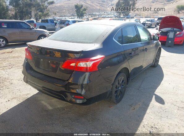 3N1AB7AP2JY236789 2018 NISSAN SENTRA Black Trasero derecho