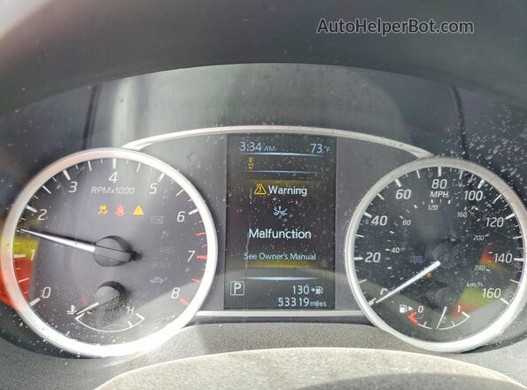3N1AB7AP2JY296491 2018 NISSAN SENTRA Burgundy Widok zestawu wskaźników