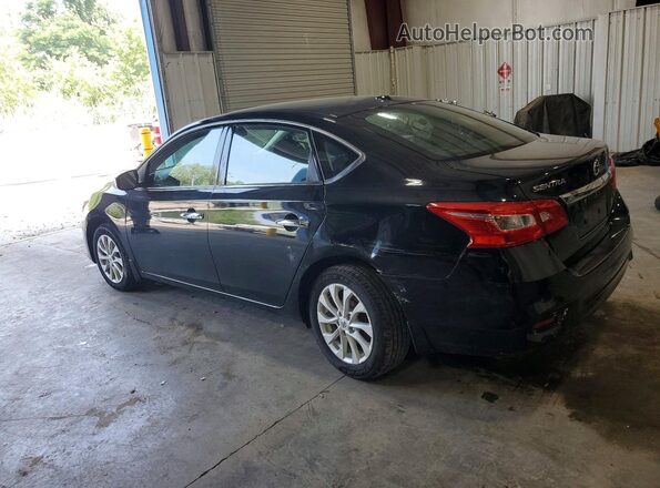 3N1AB7AP2JY313564 2018 NISSAN SENTRA Black Tył lewy