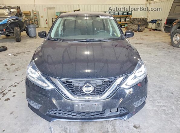 3N1AB7AP2JY313564 2018 NISSAN SENTRA Black Widok z przodu