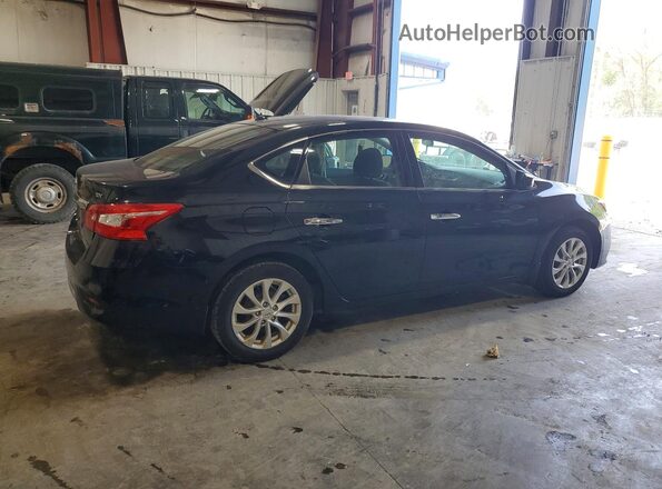3N1AB7AP2JY313564 2018 NISSAN SENTRA Black Tył prawy