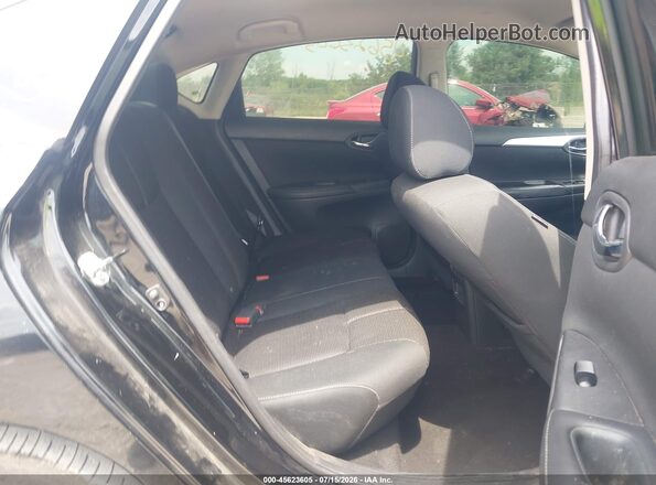 3N1AB7AP2JY333104 2018 NISSAN SENTRA Black Вид наклейки з VIN-кодом