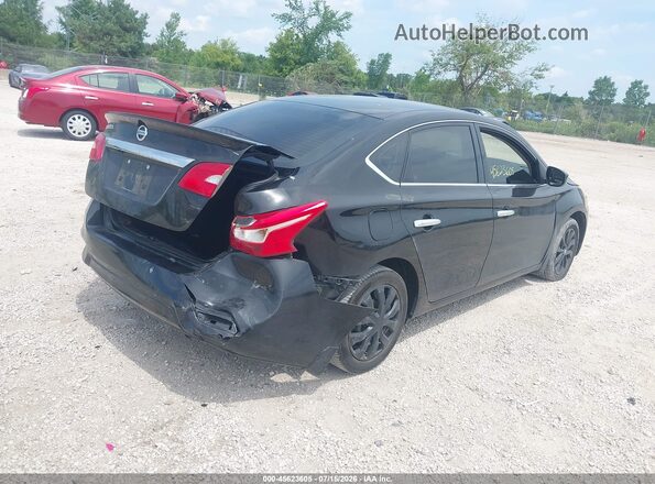 3N1AB7AP2JY333104 2018 NISSAN SENTRA Black Задня права чверть