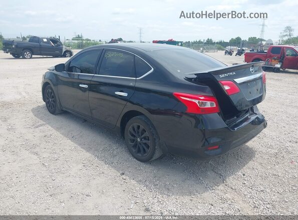 3N1AB7AP2JY333104 2018 NISSAN SENTRA Black Задня ліва чверть