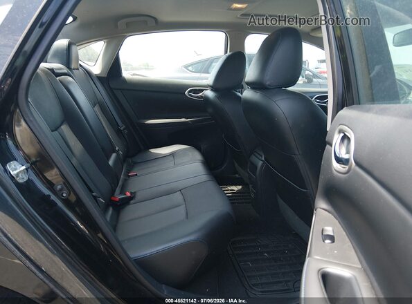 3N1AB7AP2JY335919 2018 NISSAN SENTRA Black VIN კოდის სტიკერის ხედი