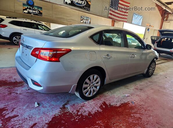 3N1AB7AP2JY337041 2018 NISSAN SENTRA Silver უკანა მარჯვენა