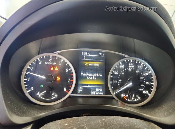 3N1AB7AP2JY337041 2018 NISSAN SENTRA Silver ხელსაწყოთა პანელის ხედი