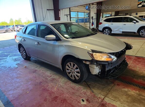 3N1AB7AP2JY337041 2018 NISSAN SENTRA Silver წინა მარჯვენა