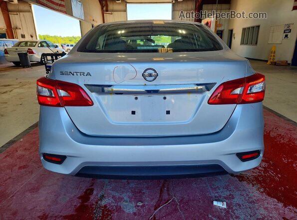 3N1AB7AP2JY337041 2018 NISSAN SENTRA Silver უკანა ხედი