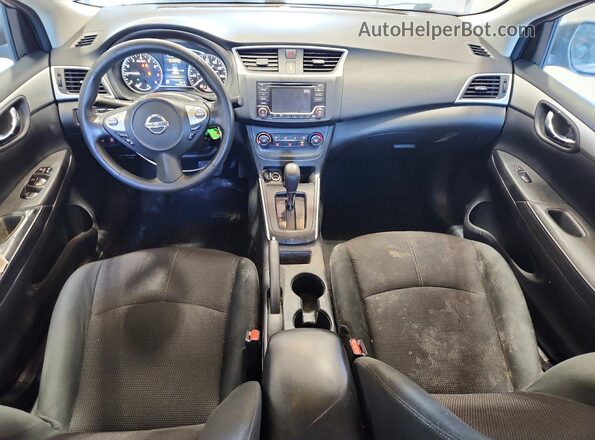 3N1AB7AP2JY337041 2018 NISSAN SENTRA Silver წინა პანელის ხედი