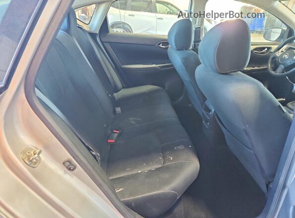 3N1AB7AP2JY337041 2018 NISSAN SENTRA Silver უკანა სავარძლების ხედი