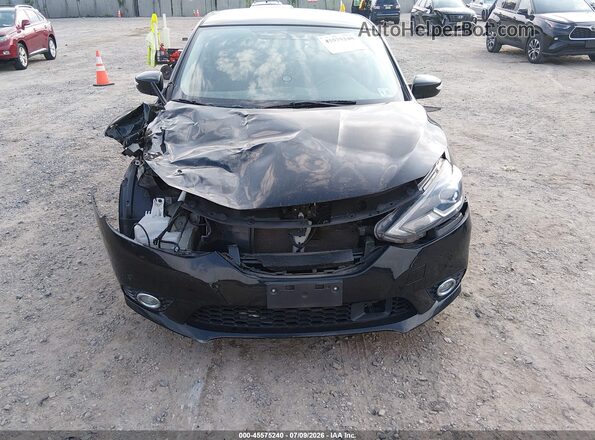 3N1AB7AP2JY347147 2018 NISSAN SENTRA Черный Вид спереди