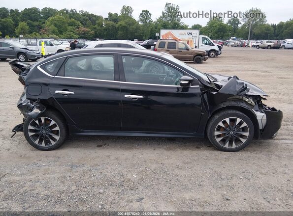 3N1AB7AP2JY347147 2018 NISSAN SENTRA Черный Панорамный вид салона 360°